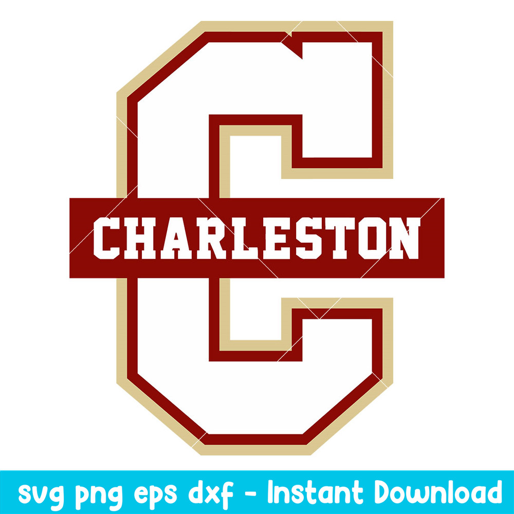 College of Charleston Cougars Logo  Svg, College of Charleston Cougars Svg, NCAA Svg, Png Dxf Eps Digital File.jpeg