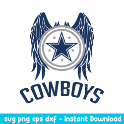 Dallas Cowboys Football Svg, Dallas Cowboys Svg, NFL Svg, Sport Svg, Png Dxf Eps Digital File
