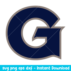Georgetown Hoyas Logo Svg, Georgetown Hoyas Svg, Png Dxf Eps Digital File