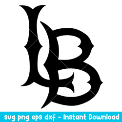 Long Beach State 49ers Logo Svg, Long Beach State 49ers Svg, NCAA Svg, Png Dxf Eps Digital File