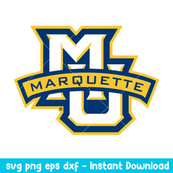Marquette Golden Eagles Logo Svg, Marquette Golden Eagles Svg, NCAA Svg, Png Dxf Eps Digital Fiel