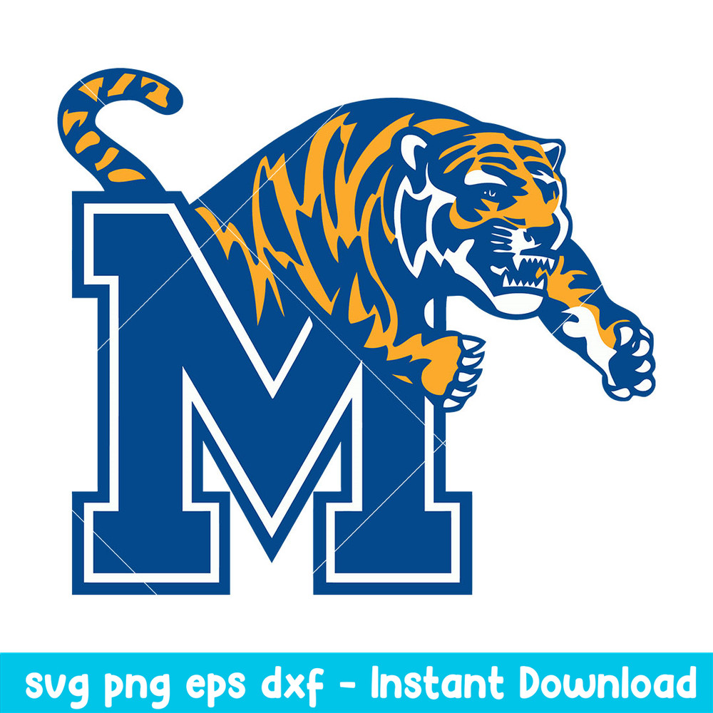 Memphis Tigers Logo Svg, Memphis Tigers Svg, NCAA Svg, Png Dxf eps Digital File.jpeg