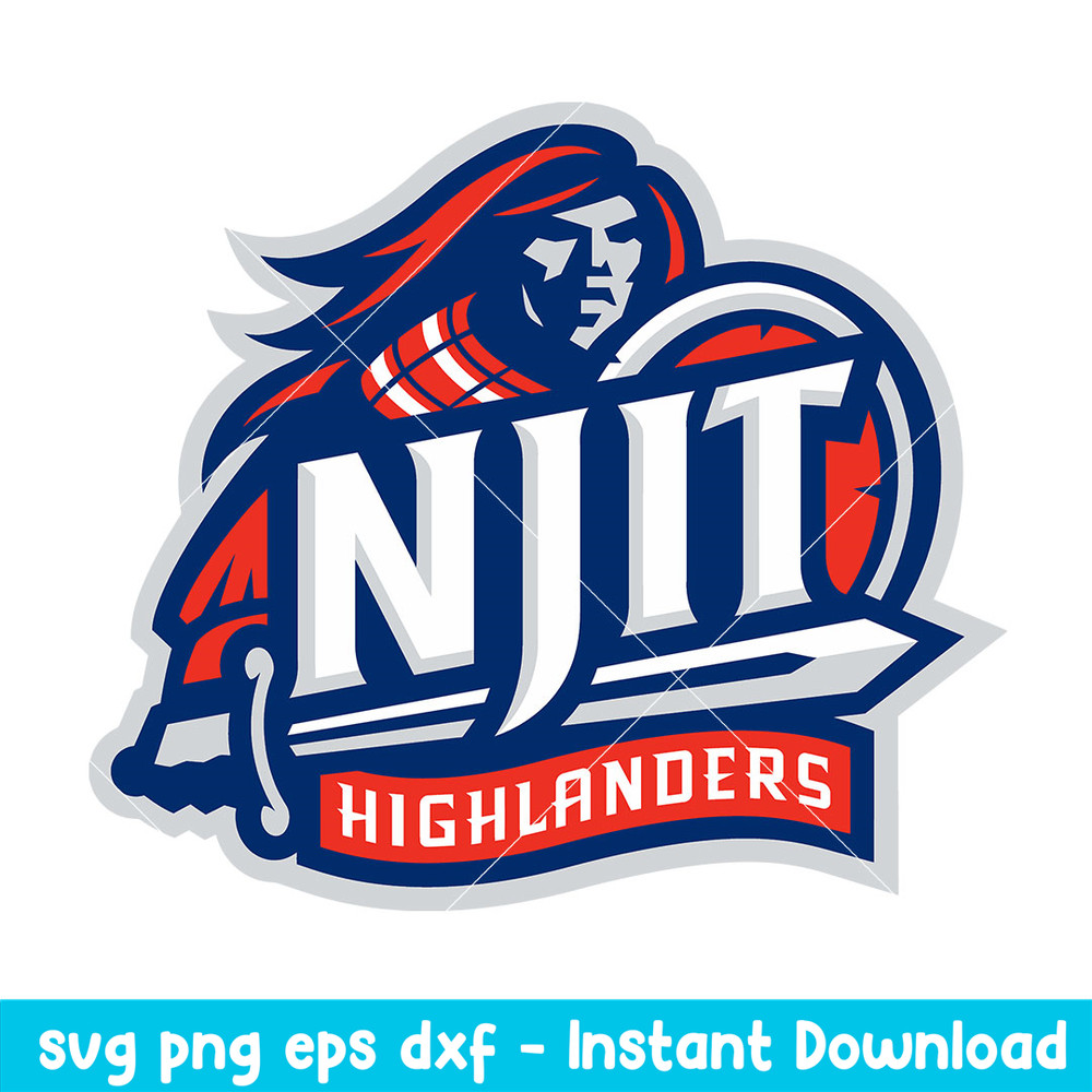 NJIT Highlanders Logo Svg, NJIT Highlanders Svg, NCAA Svg, Png Dxf Eps Digital File.jpeg