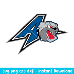 North Carolina Asheville Bulldogs Logo Svg, North Carolina Asheville Bulldogs Svg, NCAA Svg, Png Dxf Eps Digital File