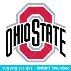 ohio state buckeyes logo svg, ohio state buckeyes svg, ncaa svg, png dxf eps digital file