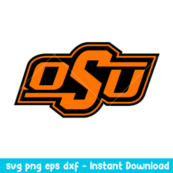 Oklahoma State Cowboys Logo Svg, Oklahoma State Cowboys Svg, NCAA Svg, Png Dxf Eps Digital File