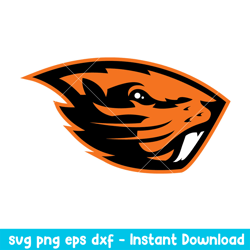 Oregon State Beavers Logo Svg, Oregon State Beavers Svg, NCAA Svg, Png Dxf Eps Digital File