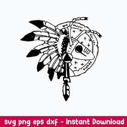Adam Ant Warrior Svg, Ats Warrior Logo Svg, Png Dxf Eps Digital File