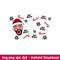 Bad Bunny Christmas Full Wrap, Bad Bunny Christmas Full Wrap Svg, Starbucks Svg, Coffee Ring Svg, Cold Cup Svg, png, dxf, eps file.jpeg