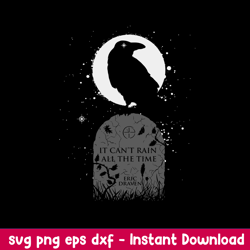 draven crow it can_t svg, draven svg, png dxf eps file