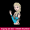 Elsa Tattoo Svg, Pincess Elsa Svg, Disney Svg, Png Dxf Eps File.jpeg