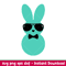 Hipster Easter Bunny Boys, Hipster Easter Bunnies Svg, Happy Easter Svg, Easter egg Svg,png,eps,dxf file.jpeg