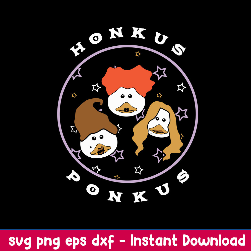 Hocus Pocus Honkus Svg, Hocus Pocus Svg, Png Dxf Eps File.jpeg