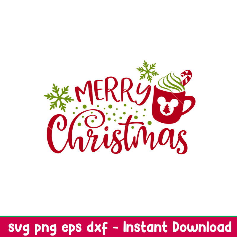 Merry Chtistmas, Merry Christmas Svg, Hot Cocoa Svg, Christmas Svg, png,eps,dxf file.jpeg