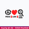 Peace Love True Crime Svg, True Crime Svg, Png Dxf Eps File.jpeg