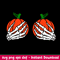 Pumpkin Boobs Skeleton Hands, Pumpkin Boobs Halloween Skeleton Hands Svg, Halloween Svg, png,dxf,eps file.jpeg