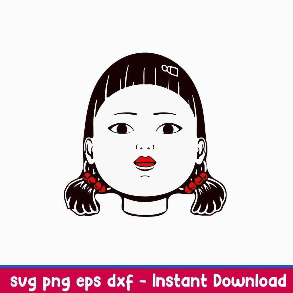 Squid Game Robot Svg, Squid Game Doll Svg Squid Game Svg, Png Dxf Eps File.jpeg