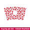 Valentines Leopard Heart Full Wrap, Valentine’s Leopard Heart Full Wrap Svg, Starbucks Svg, Coffee Ring Svg, Cold Cup Svg, png,dxf,eps file.jpeg