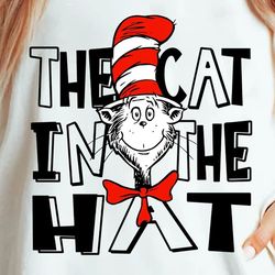 Dr. Seuss Png, The Cat In The Hat Png, Thing 1 Thing 2 Png, Green Eggs and Ham Png, Teach Love Inspire Png, Dr.Seuss for