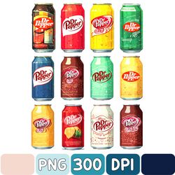 Dr Pepper Png, Soda Png, Vintage Soda Canned Png, Trendy Png For Christmas, Gift For Soda Lover, Dr Pepper Bottles