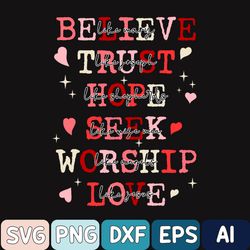 Retro Christian Valentine Svg, Valentine Svg, Retro Religious Valentine Svg, Love Like Jesus Svg, Jesus Valentine