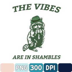 The Vibes Are In Shambles Png, Raccoon Png, Weird Raccoon Png, Meme Png, Trash Panda Png