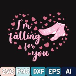 I'm Falling For You Valentine Nurse Svg, Funny Pct Valentine's Day Svg, Cna Valentine Healthcare Valentine Svg