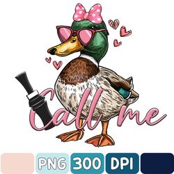 Valentine Mallard Duck Png, Hunting Valentine's Day Sublimation, Duck Hunting Sublimation, Valentine's Day Png, Hunting