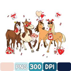Valentine Horse Png, Love Png, Valentines Day Png, Horse Lover Png, Western Valentine Png, Valentine Animals Png