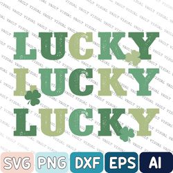 Lucky Svg, St. Patricks Day Svg, Good Luck Charm Svg, Lucky Svg, Digital Download