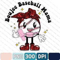 Baseball Mama Png, Boujee Baseball Png, Sublimation Design, Digital Download, Sports Png, Glitter Baseball Png, Baseball