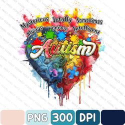 Autism Heart Png, Autism Sublimation Design, Autism Advocate PNG, Faux Sequins Autism Mom Sublimation, Special Education