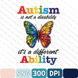 Autism It's Not A Disability It's A Different Ability Shirt - Autism Butterfly Shirt - Autism Awareness Shirt - Autism D