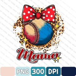 Baseball mom png sublimation design download, Mother's Day png, Baseball png, sport png, game day png, sublimate designs