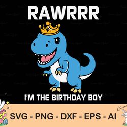 rawr svg, birthday svg, boy or girl birthday shirt, dinosaur svg, cricut silhouette