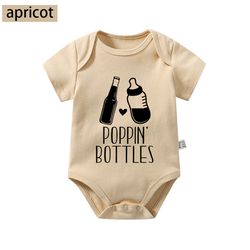 Poppin' Bottlesbaby onesies newborn funny infant onesies