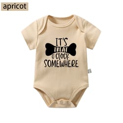 it's treat o' clock somewherebaby onesies newborn funny infant onesies