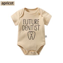 Future Dentistbaby onesies newborn funny infant onesies