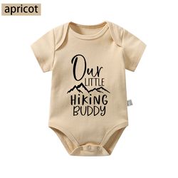 Our Little Hiking Buddybaby onesies newborn funny infant onesies