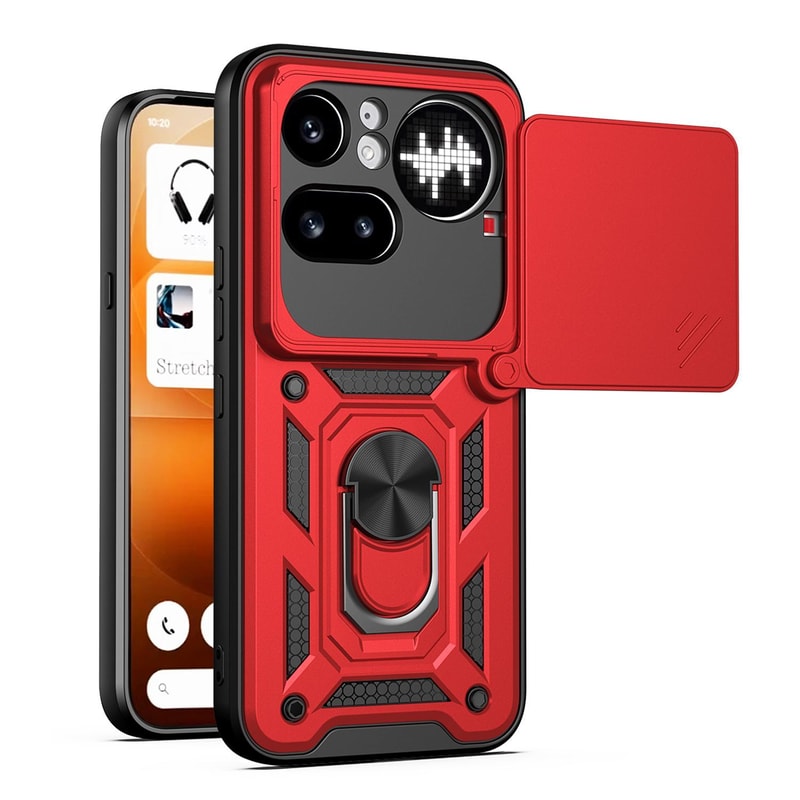 Nothing Phone 4a Pro Sliding Camera Cover TPU PC Protective Case 2