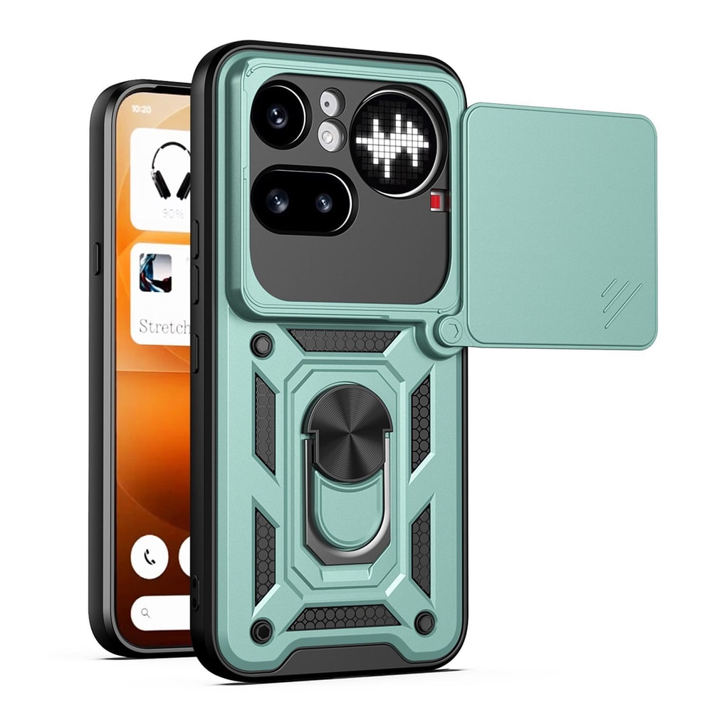 Nothing Phone 4a Pro Sliding Camera Cover TPU PC Protective Case 4