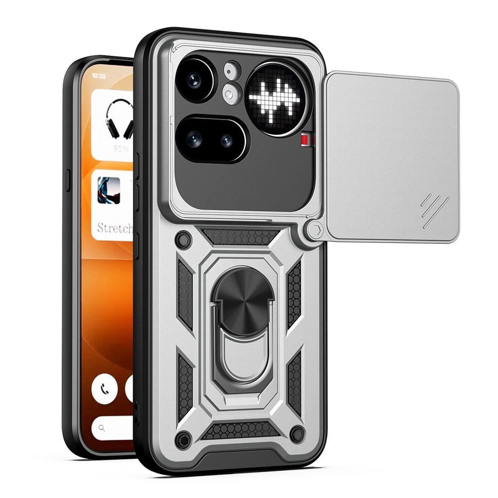 Nothing Phone 4a Pro Sliding Camera Cover TPU PC Protective Case 7
