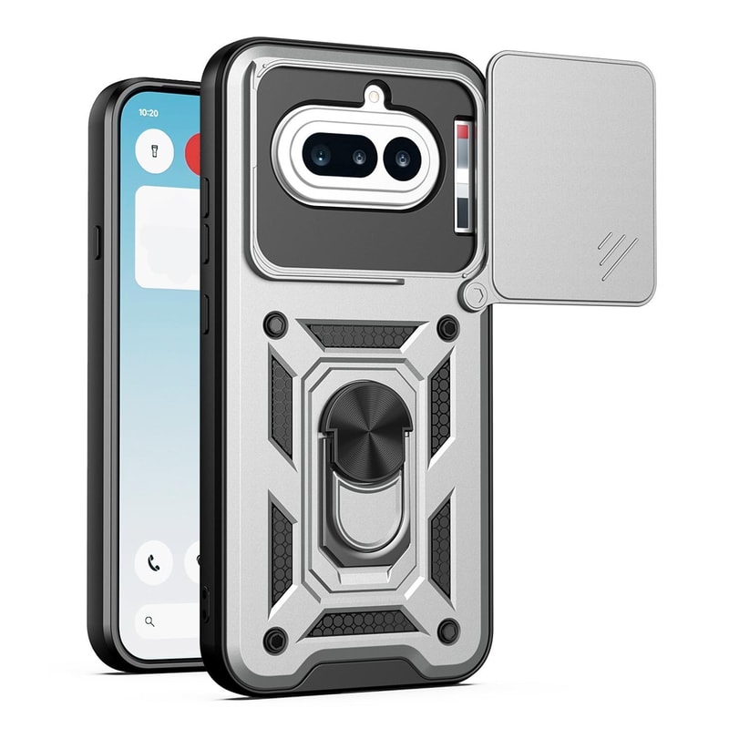 Nothing Phone 4a Sliding Camera Cover TPUPC Protective Phone Case 5