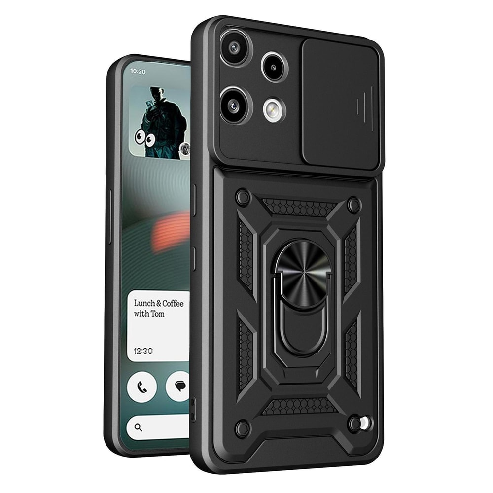 For Nothing Phone 3a Lite Sliding Camera Cover Design TPUPC Phone CaseBlack 0