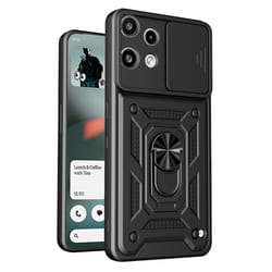for nothing phone 3a lite sliding camera cover design tpu+pc phone caseblack
