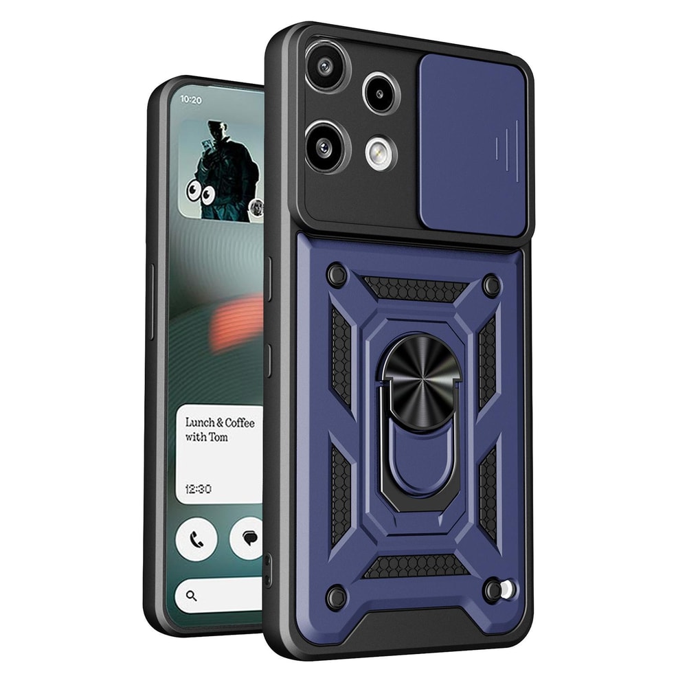 For Nothing Phone 3a Lite Sliding Camera Cover Design TPUPC Phone CaseBlack 2