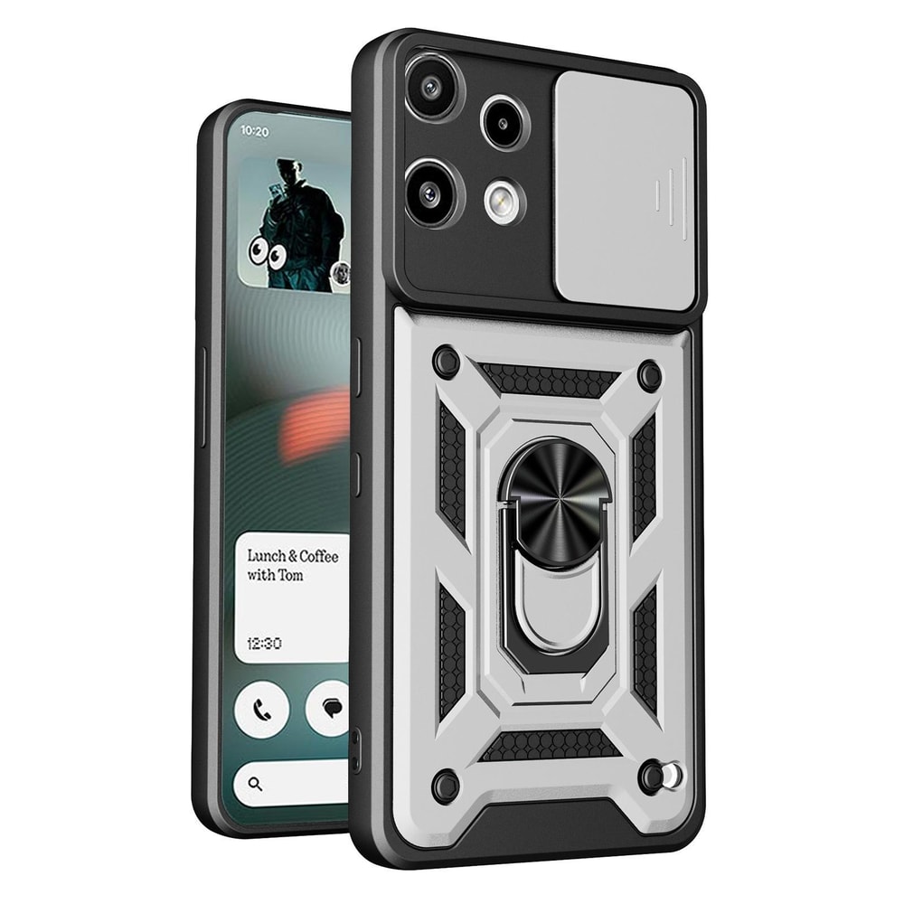 For Nothing Phone 3a Lite Sliding Camera Cover Design TPUPC Phone CaseBlack 5