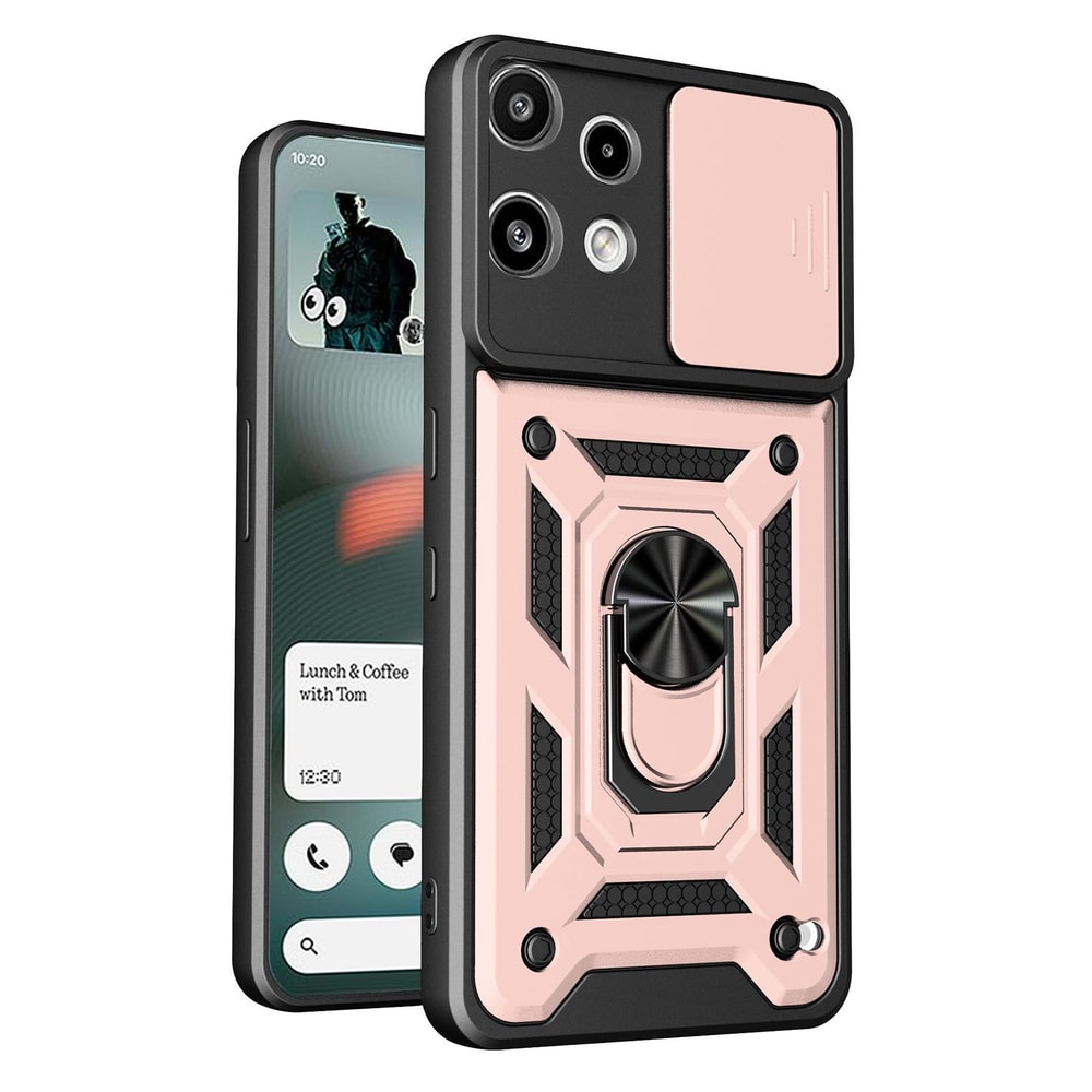 For Nothing Phone 3a Lite Sliding Camera Cover Design TPUPC Phone CaseBlack 4