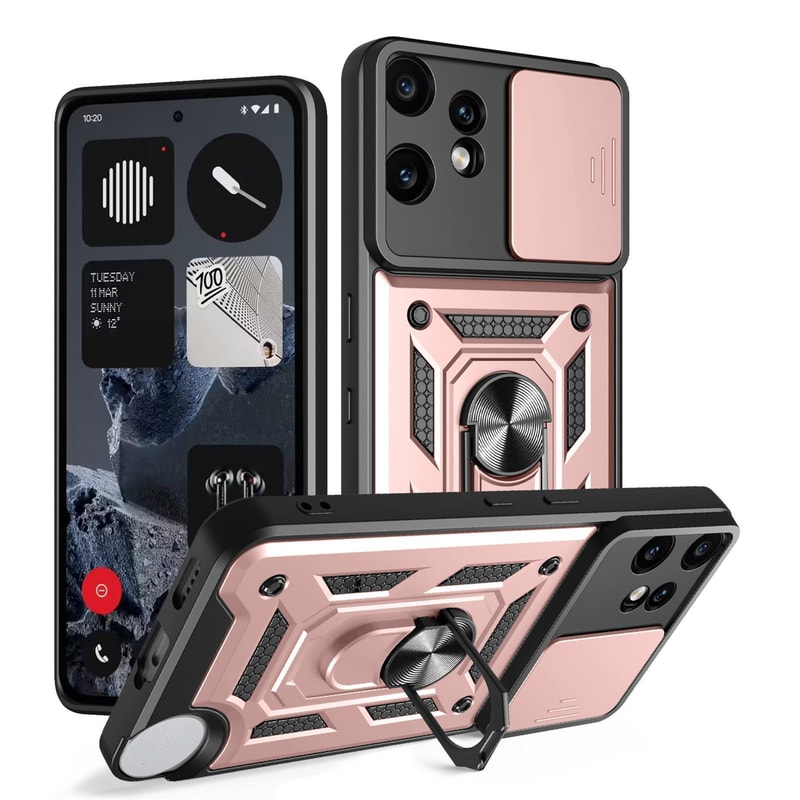 CMF Phone 2 Pro Sliding Camera Cover TPUPC Protective Phone Case With Magnetic Ring Stand 5