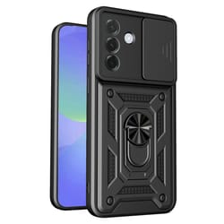 samsung galaxy a57 5g sliding camera cover tpu pc magnetic ring stand case